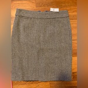 NWT J. Crew wool skirt